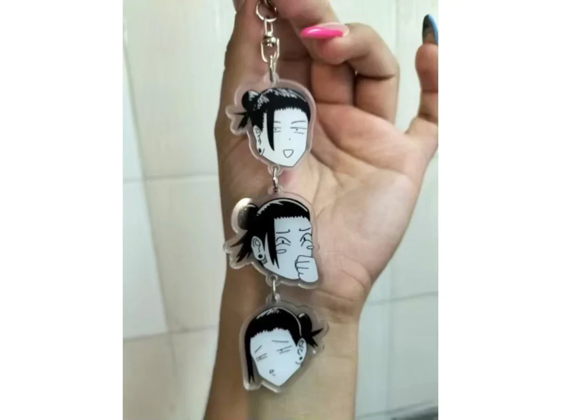Брелок Jujutsu Kaisen брелок в стиле аниме милая подвеска виде сумки акриловый JJK