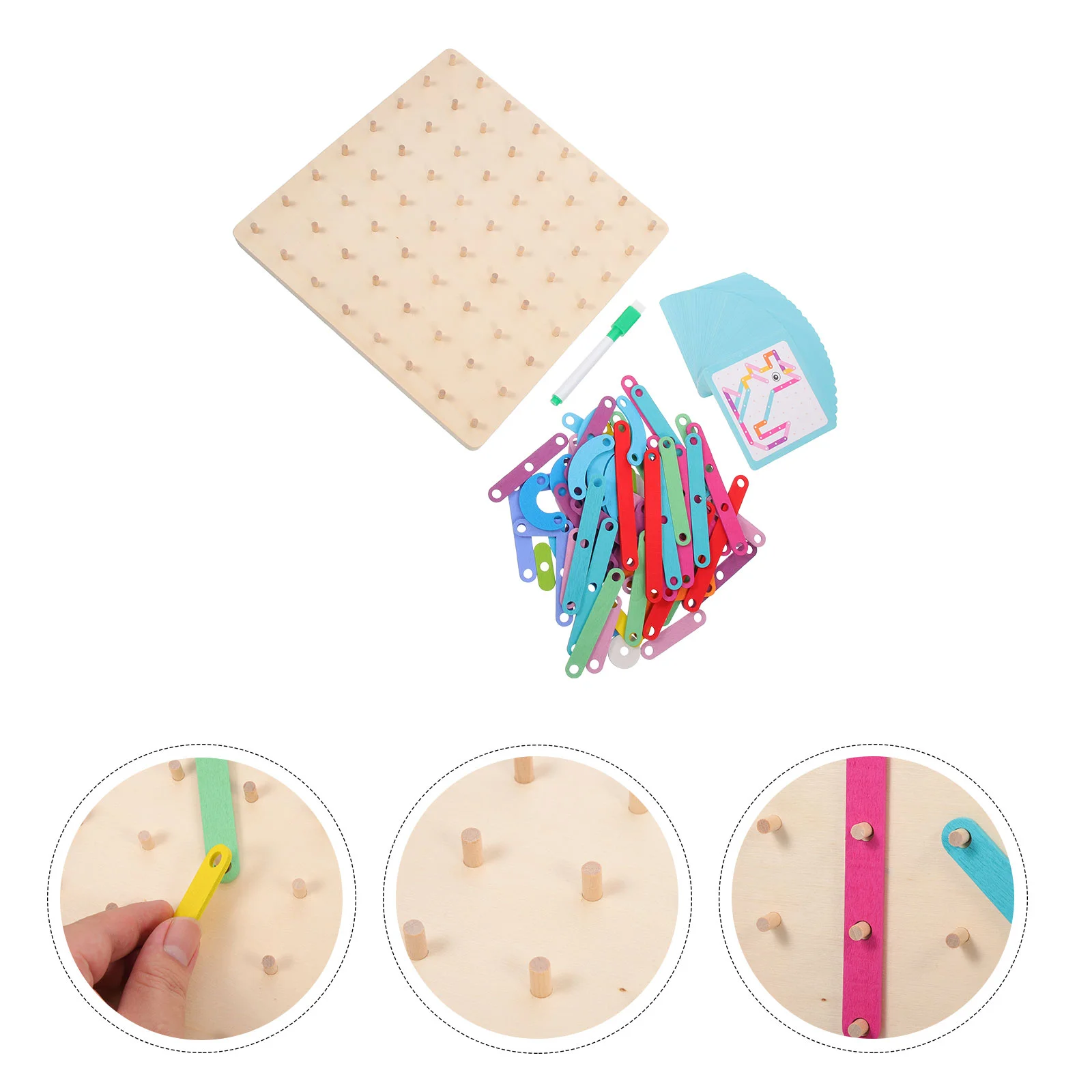 

1 Set Interesting Puzzles Toddler Wooden Puzzle For Kids Wooden Puzzles For Kids Kindergarten Puzzles for Girl Boys Kids