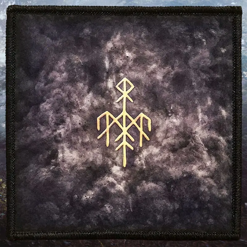 Wardruna - Runaljod Ragnarok | Нашивка принтовая Норвегия Folk / Viking Dark Ambient Фолк Викинг Дом и сад