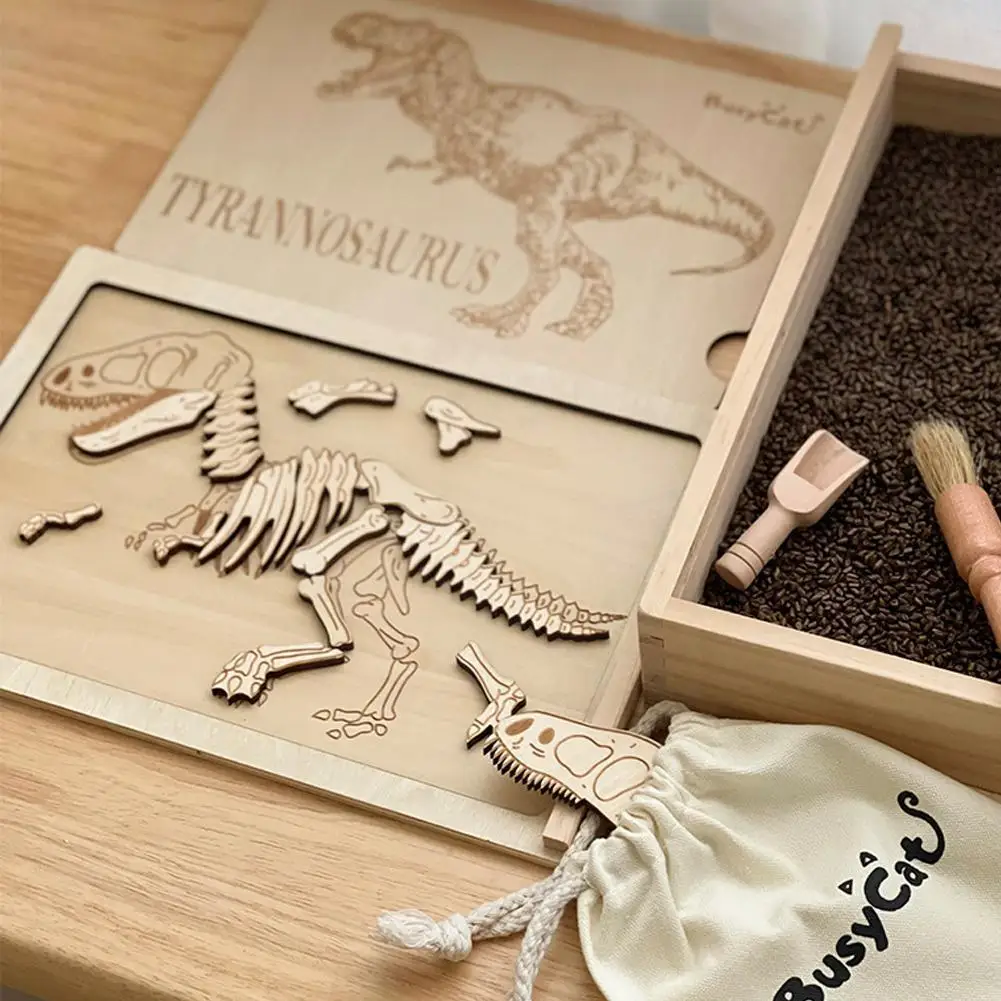 

Educational Dinosaur Excavation Toys Archaeological Dig Diy Assembly Model For Children Boys Girls Birthday Xmas Gif W3x9