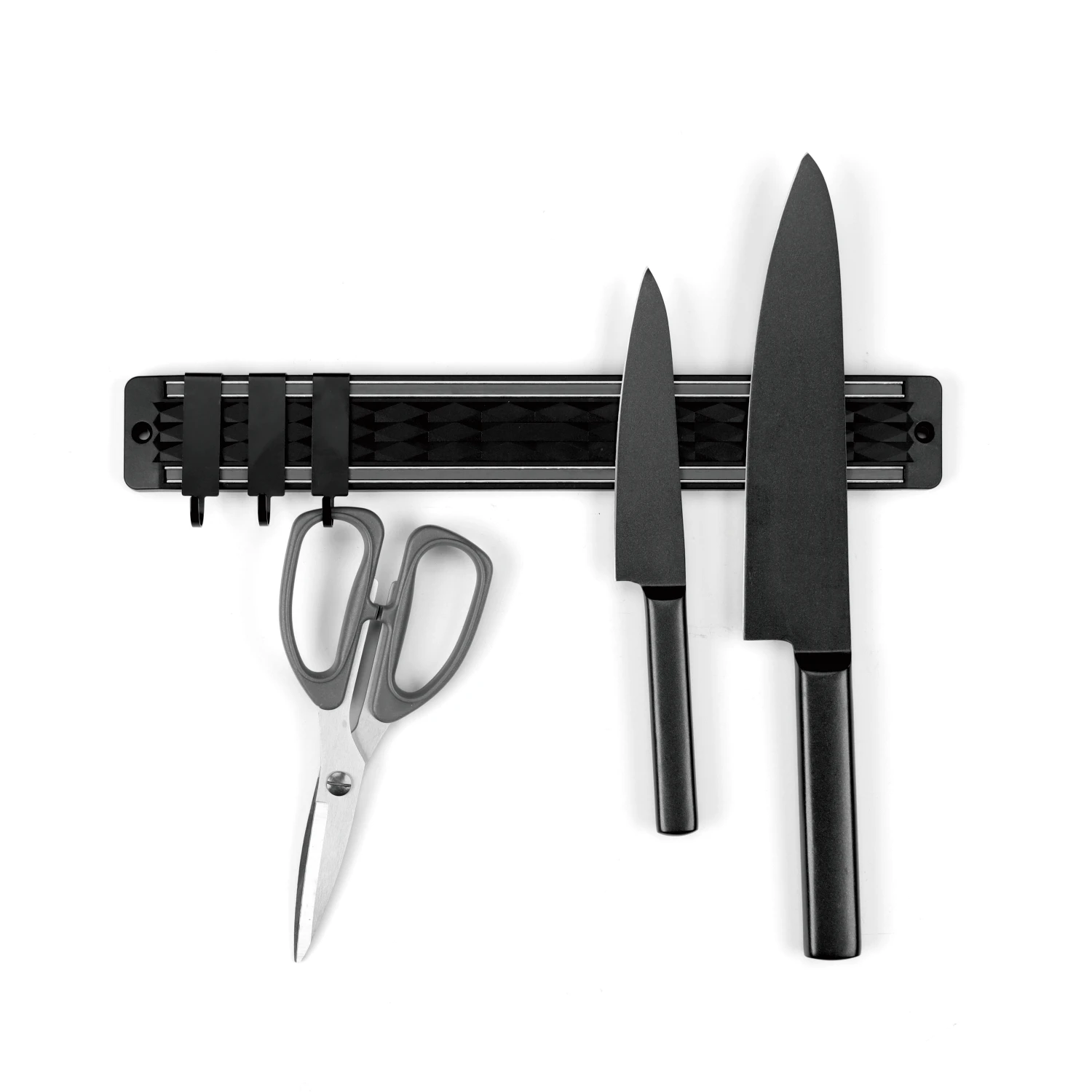 

16-дюймовый бриллиантовый дизайн, мощная магнитная стойка для ножей с крючками