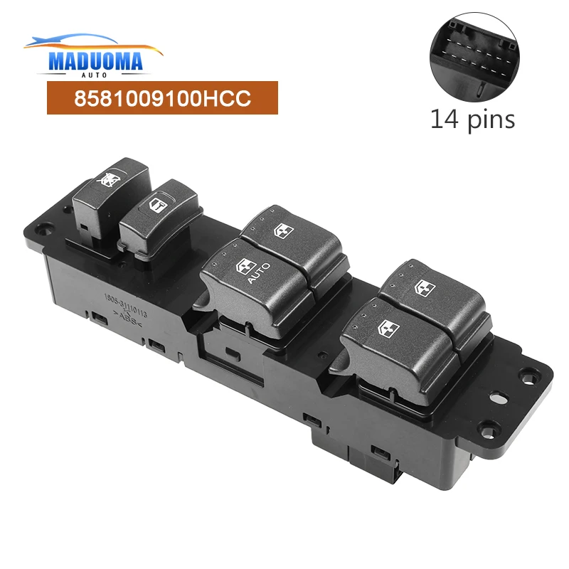

Автомобильные аксессуары высокого качества 8581009100HCC 85810-09100HCC 8581009100 переключатель окна для Ssangyong KYRON 24 08 2005-2011