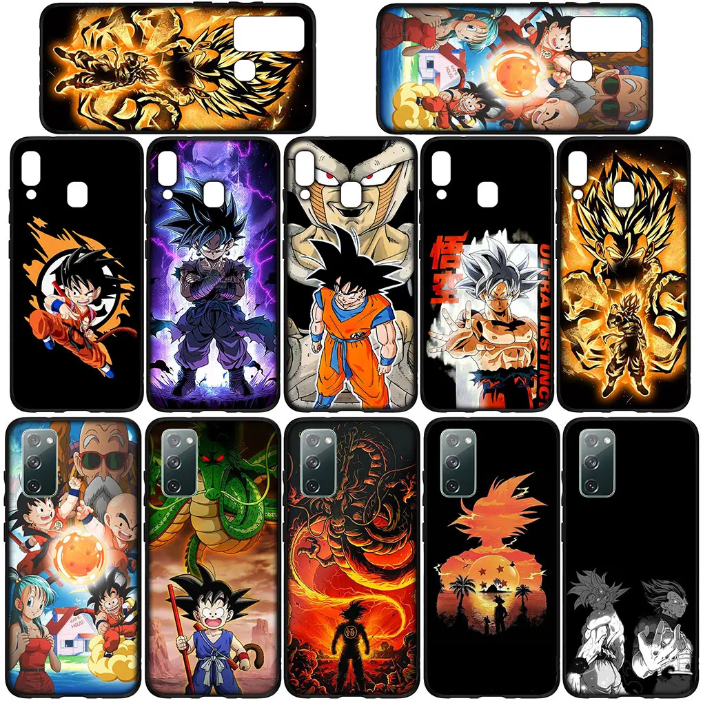 Anime Dragon G-Gokus-Wallpaper Case for Samsung Galaxy Note 20 Ultra 10 8 9 S10 Lite S9 A6 A8 Plus A7 A9 A06 A16 M35 Casing