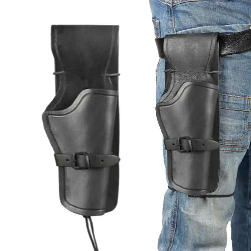 

Retro Leather Goods Concealed Holster Multi-Functional Portable Leather Underarm Concealed Shoulder Holster Pouch Carry Bag