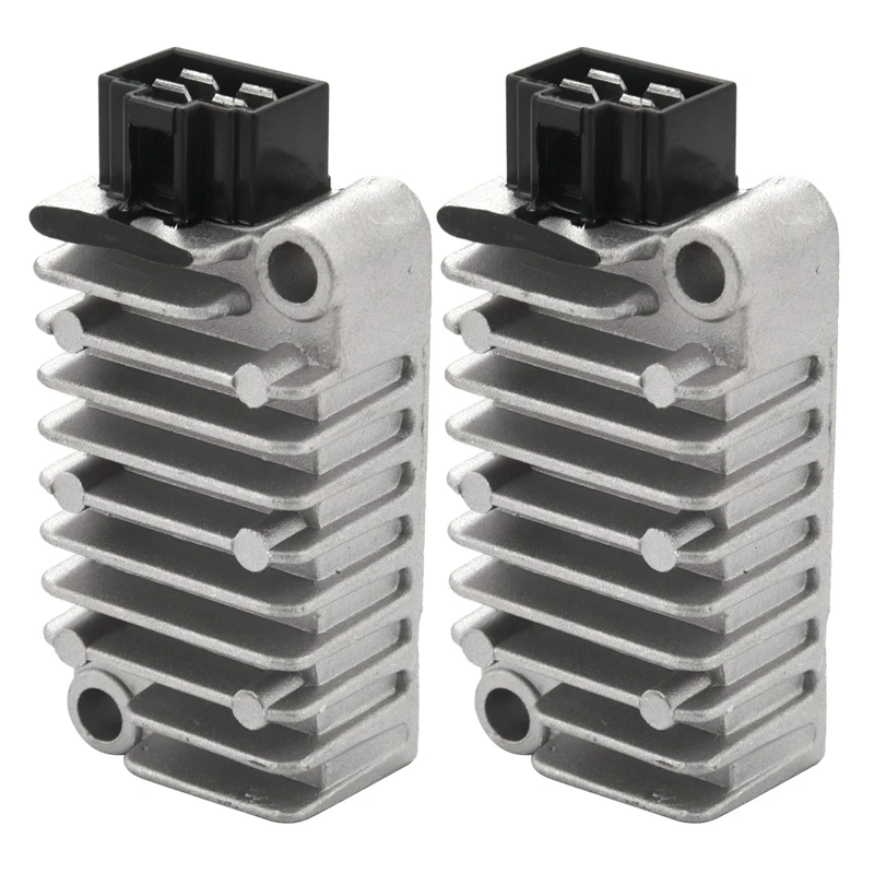 

2X Aluminum Motorcycle Voltage Regulator Rectifier For Yamaha TT250 TT225 SRX600 TDM850 TW200 FZR400 FZR600