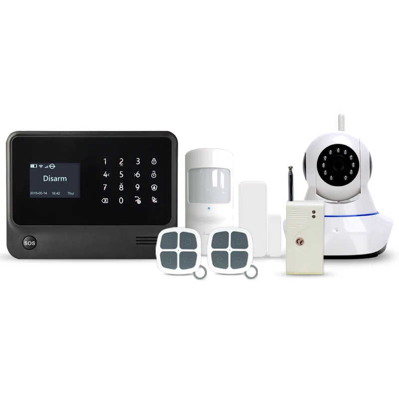 Support English Spanish Dutch French Languages Wifi Alarm