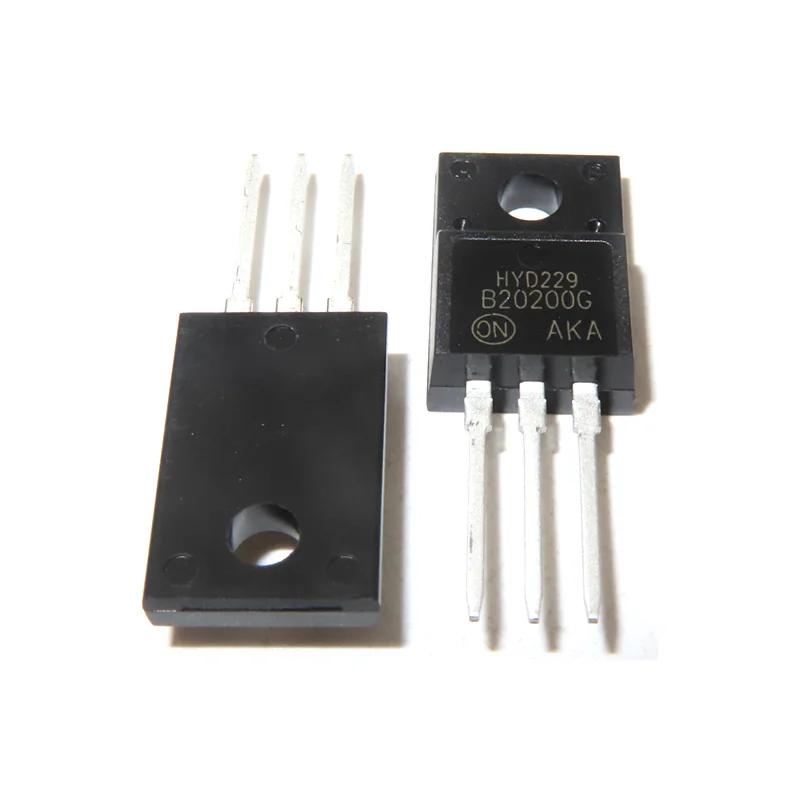 

10 шт./Новый внутренний B20200G MBRF20200CT 20A/200V TO-220F пластиковый диод Шоттки