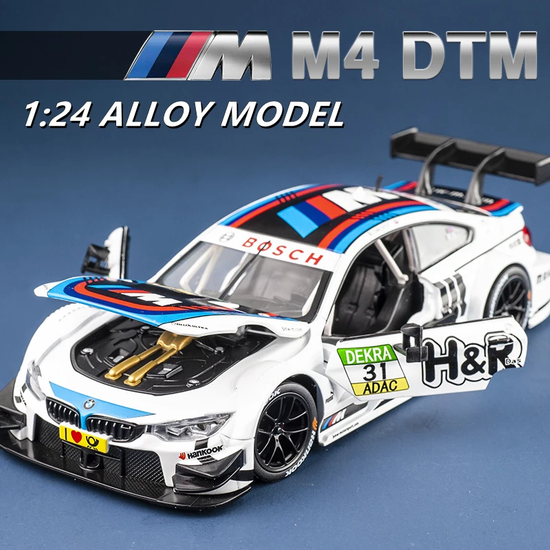 

1:24 BMW-Z4 M6 GT3 M4 DTM CLS Alloy Racing Car Model Diecasts Simulation Metal Toy Vehicles Car Model Collection Kids Toys Gift