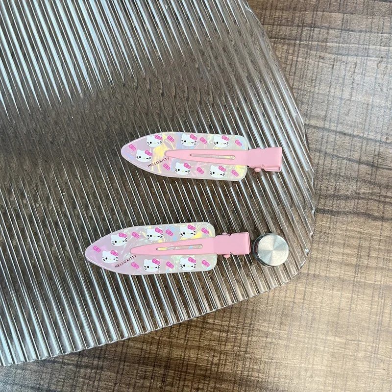 Kawaii милый Sanrio аниме периферийный Hello Kitty мультфильм сладкий BB зажим боковой