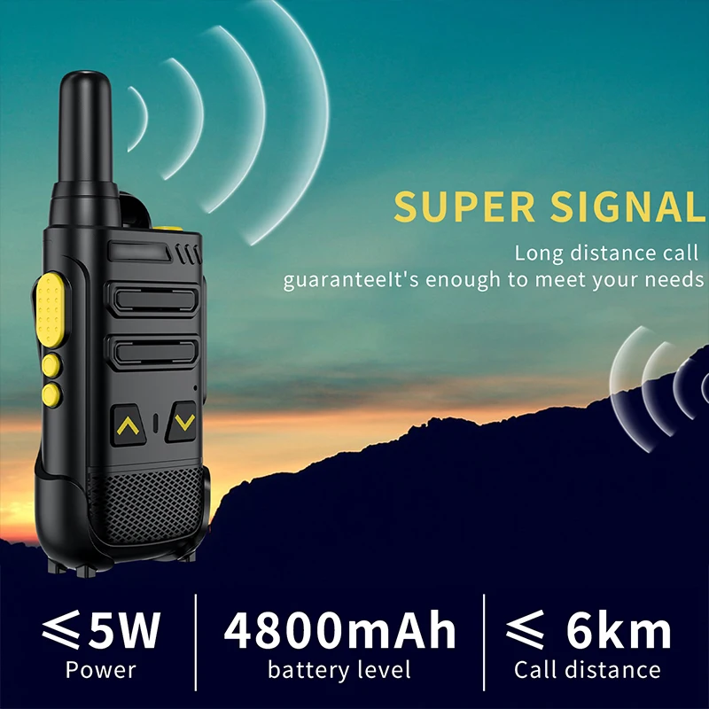 profesional walkie talkie portable mini communication radios high quality talkie walkies two way radio transceiver free global shipping