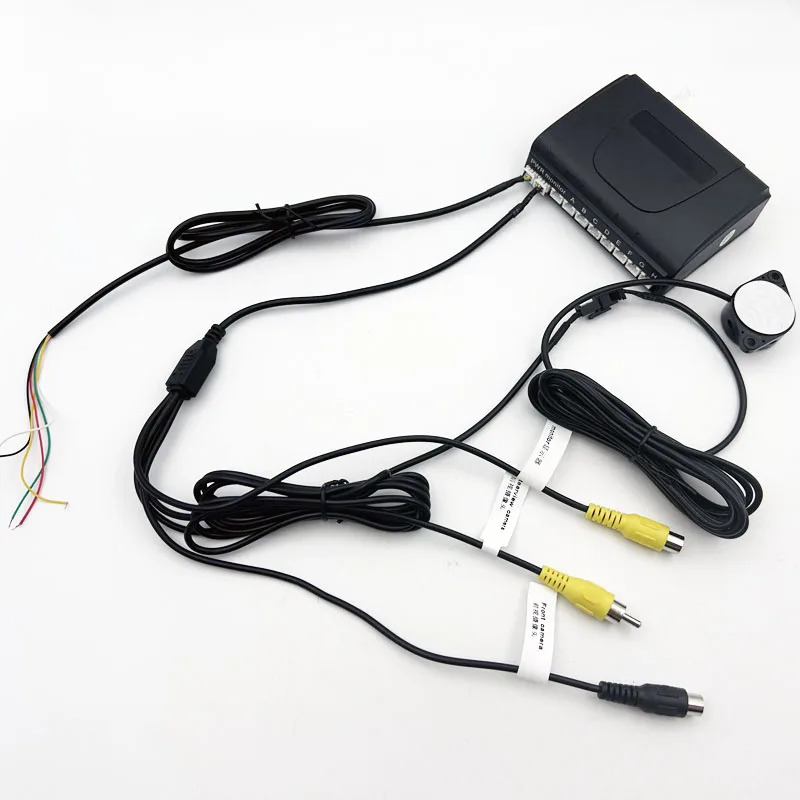 

Двухъядерные автомобильные парковочные датчики 8 Redars коробка визуального управления (нужно подключить 2 камеры и монитор) парктроник системы