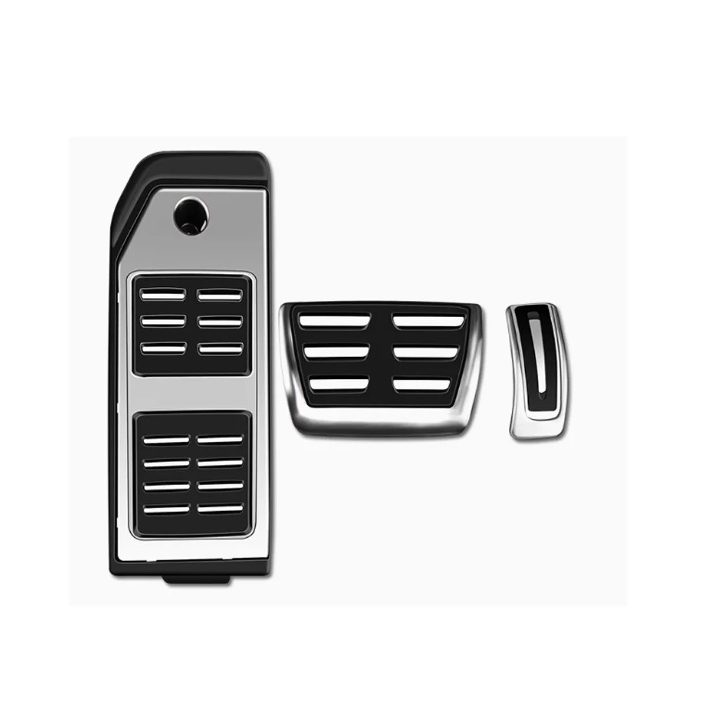 

Автомобильная педаль газового тормоза для Audi Q7 4M Q8 SQ8 2019 ~ 2025 2020 2021, резиновая противоскользящая подставка для ног из сплава, крышка педали, часть аксессуаров