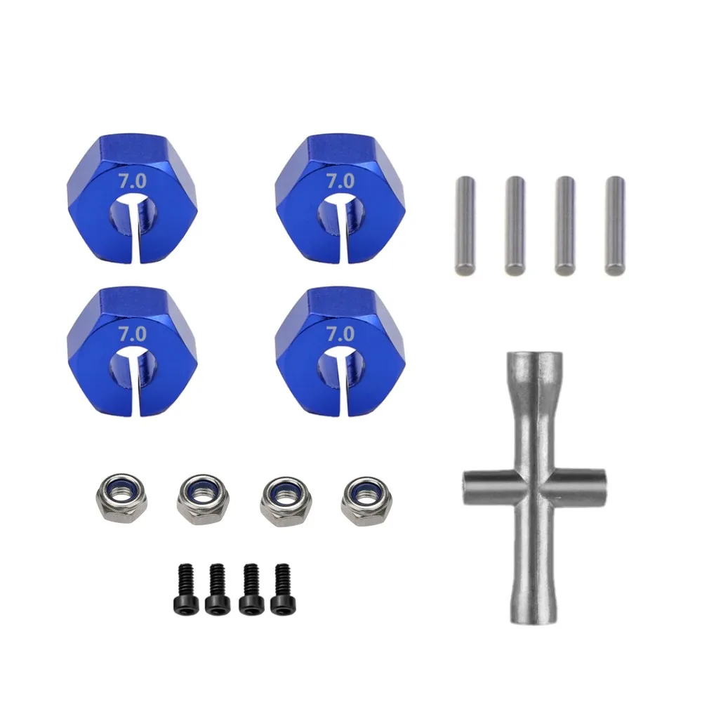 Металлическая Шестигранная ступица 12 мм адаптер M4 Фланцевая блокировочная гайка