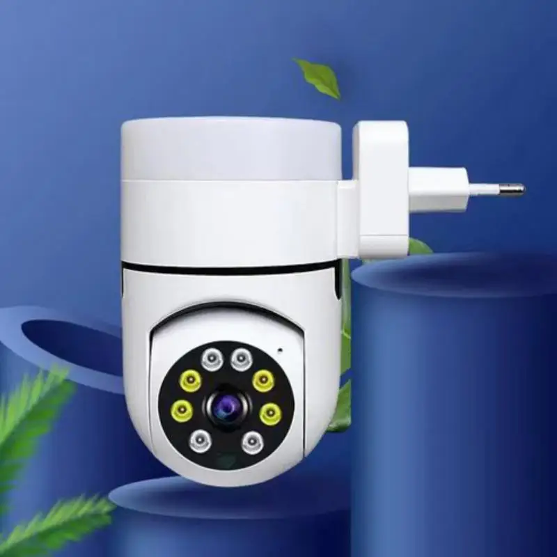 Wi-Fi IP-камера V380 Pro с поворотом на 360 градусов 1080P HD 2 4 ГГц |