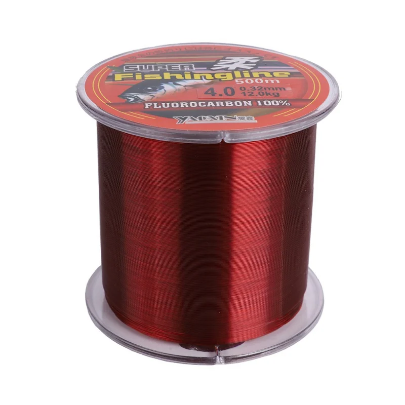 

Fishing Line 500M High Weight Nylon Monofilament Leader Fly Line Super Strong Abrasion Resistance Wire For Freshwater tendedero