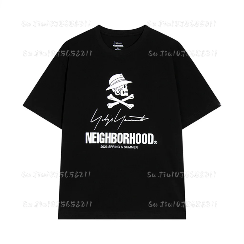 

Fashion Brand High Quality Short Sleeve Cotton Oversized T-Shirt For Men Tee Casual Women T-Shirt 2023 Summer T Shirt