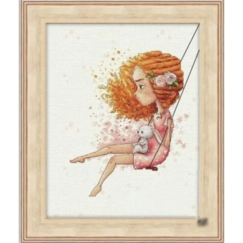 7132 наборы для вышивки крестиком Φ 14ct 18ct Набор иглы творчества полный набор хобби