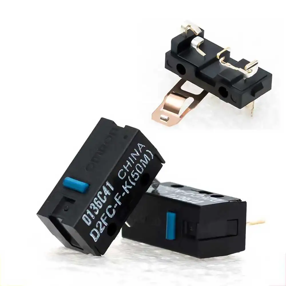 2Pcs For mouse micro switch D2FC-F-7N 10m 20m OF D2FC-F-K(50M) D2F D2F-F D2F-01 D2F-01L D2F-01FL D2F-01F-T D2F-F-3-7 - купить по