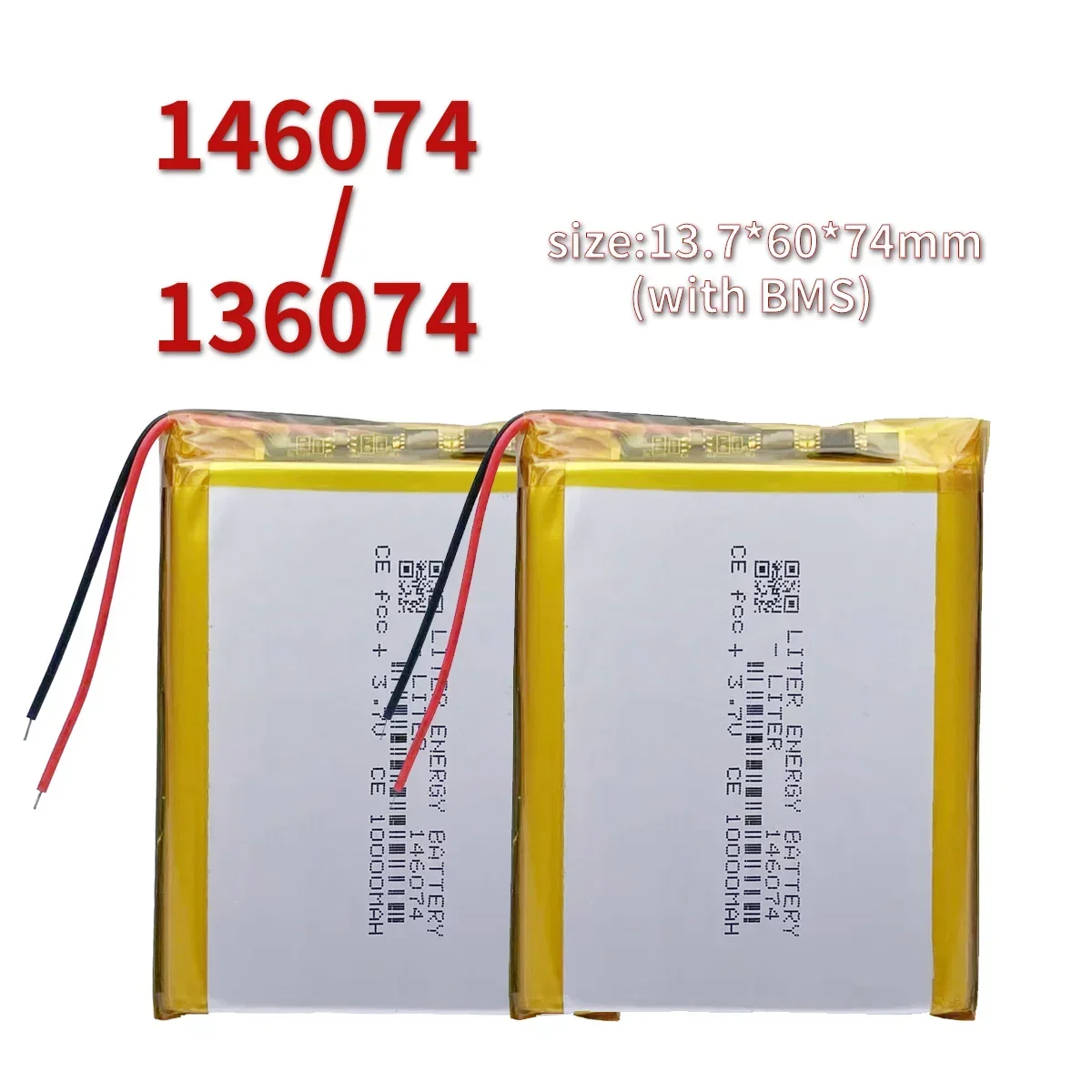 Перезаряжаемые полимерные батареи Lipo Li-Po для Power Bank
