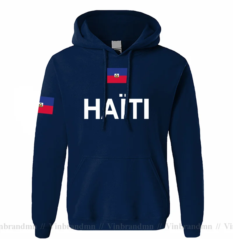 

Haiti Haitian Hayti Ayiti Mens Hoodie Pullovers Hoodies Men Sweatshirt Cool Streetwear Clothing Sportswear Tracksuit Nation Flag