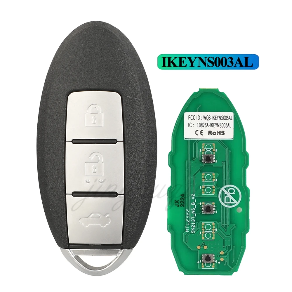 AUTEL MAXIIM IKEY 3-кнопочный Универсальный Автомобильный Ключ Премиум-класса Для Nissan