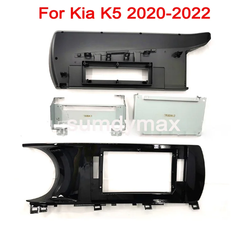 

10.1 inch Universal 2 Din car Radio Fascia For Kia K5 2020-2022 Stereo Panel Dash Mounting Frame Trim Kit Face