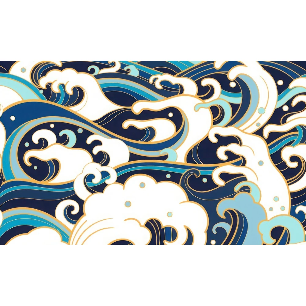 

60x90 см 90x150 волнистый КИТ, Япония, Ukiyo-e, фотообои, искусство Edvard Munch