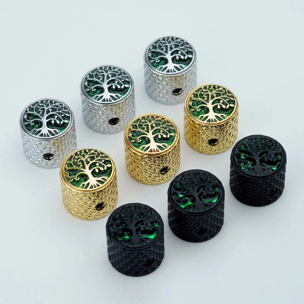 GUYKER-Большой потенциометр с деревом жизни для гитары аксессуары внутренний