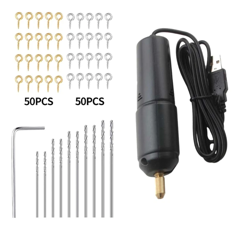 

Mini Electric Drills Portable Handheld USB Drill Rotary Tools Engraver Pen for Cleaning and Engraving USB Cable Dill