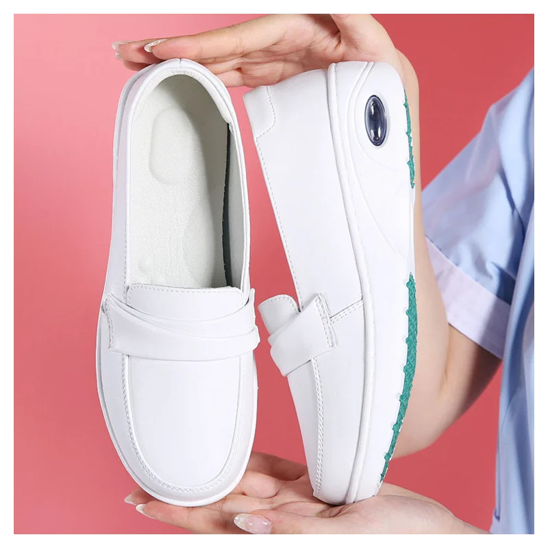 

Новинка, медицинская обувь, женская обувь для кормления, осенняя дышащая обувь на мягкой подошве, Рабочая обувь большого размера на толстой ...