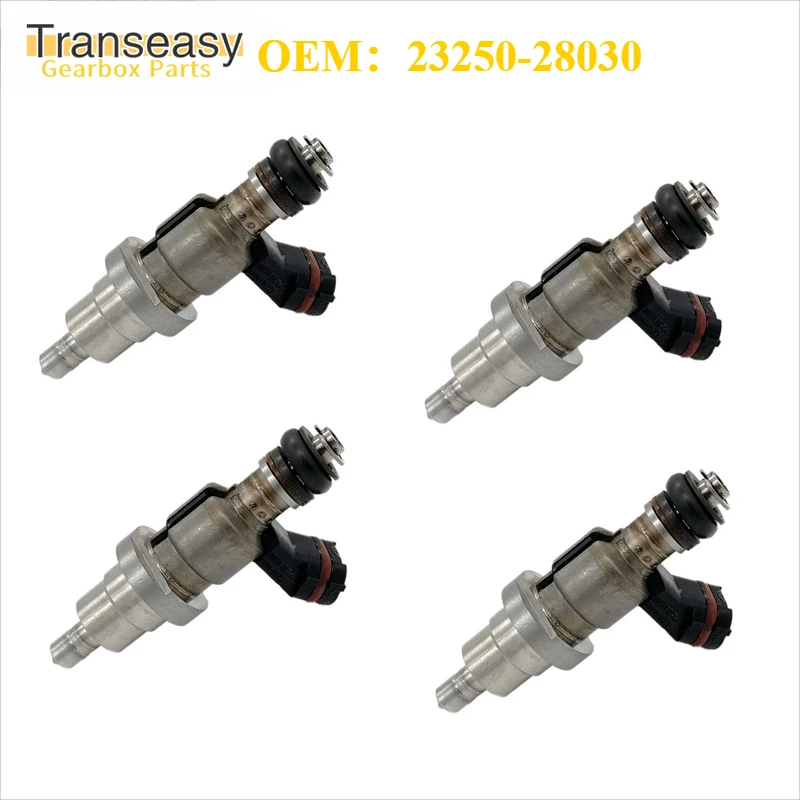 4 шт. топливные форсунки 23250-28030 подходят для Toyota RAV4 Avensis 00-03 Opa 02-05 1azfse