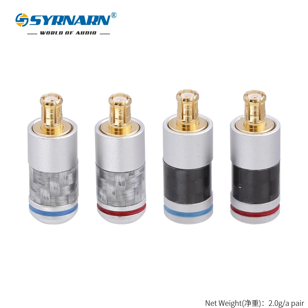 

SYRNARN A2DC Plug Connector Speaker Terminal Earphone Pin Audio Adapter For ATH-CKS1100 LS400 LS300 E40 E50 E70 Wire Connectors