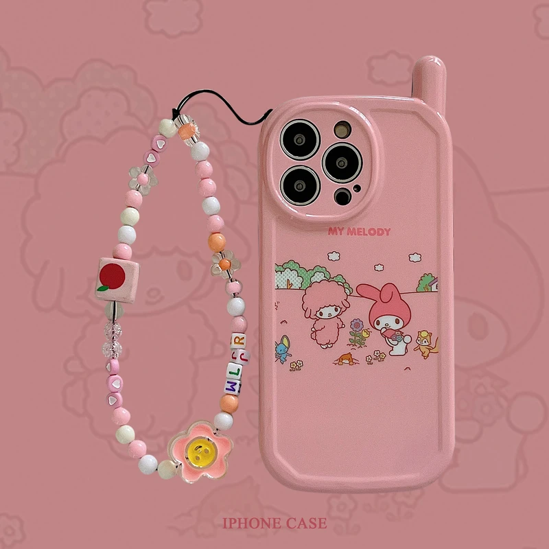 

Kawaii Japanese Anime Cartoon Animals Cute Cat Phone Case For iPhone 11 12 13 Pro Xs Max Xr X shockproof Soft Cover With Lanyard