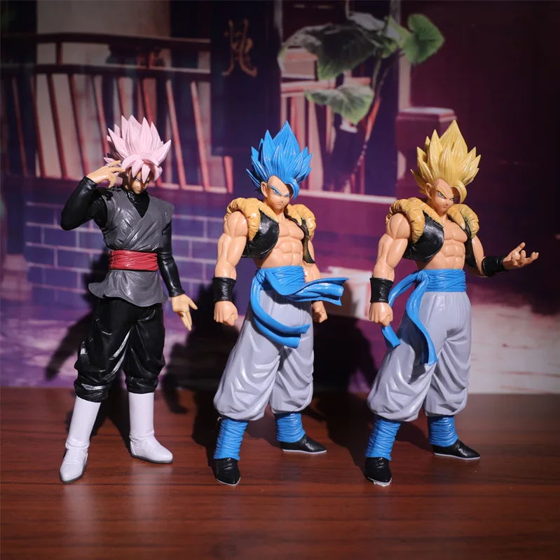 

Gogeta супер четыре красные волосы Goku Saiyan коробка с рисунком крови