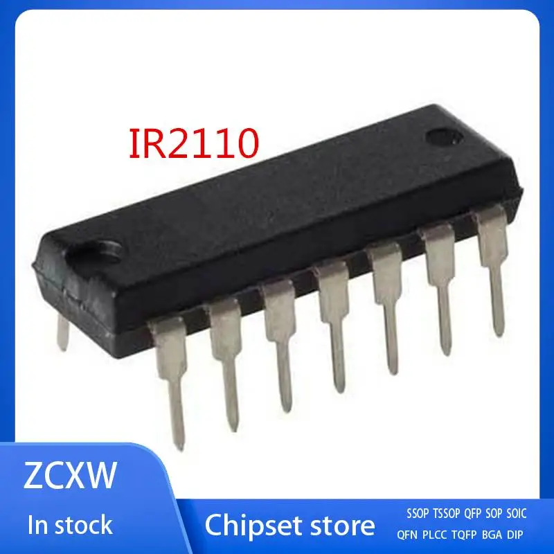 

10PCS/LOT NEW IR2110 IR2110PBF IR2110P DIP14