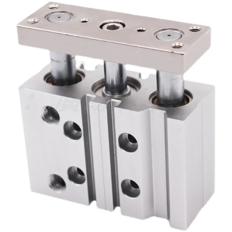 

Large thrust belt guide rod three-axis three-bar cylinder TCM32/40/50/63-25X30*50X100X125X150S