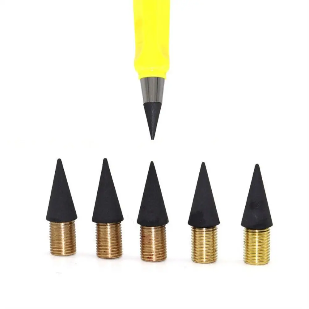 

HB Refills Inkless Tip Replacement Pen Replaceable Ink Free Head for No Ink Pen Easily Write Infinite Writing