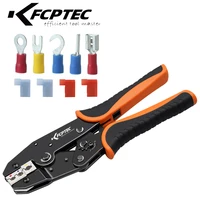 crimpling pliers heat shrinkable crimping tool for cable insulated wire connector 0 5 6mm%c2%b2 adjustable terminals electrical crimp