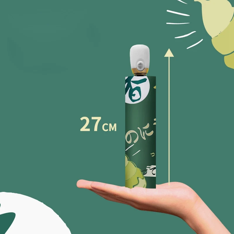 

2023 New mode Automatic Transparent Umbrella Men's Umbrella UPF50 +