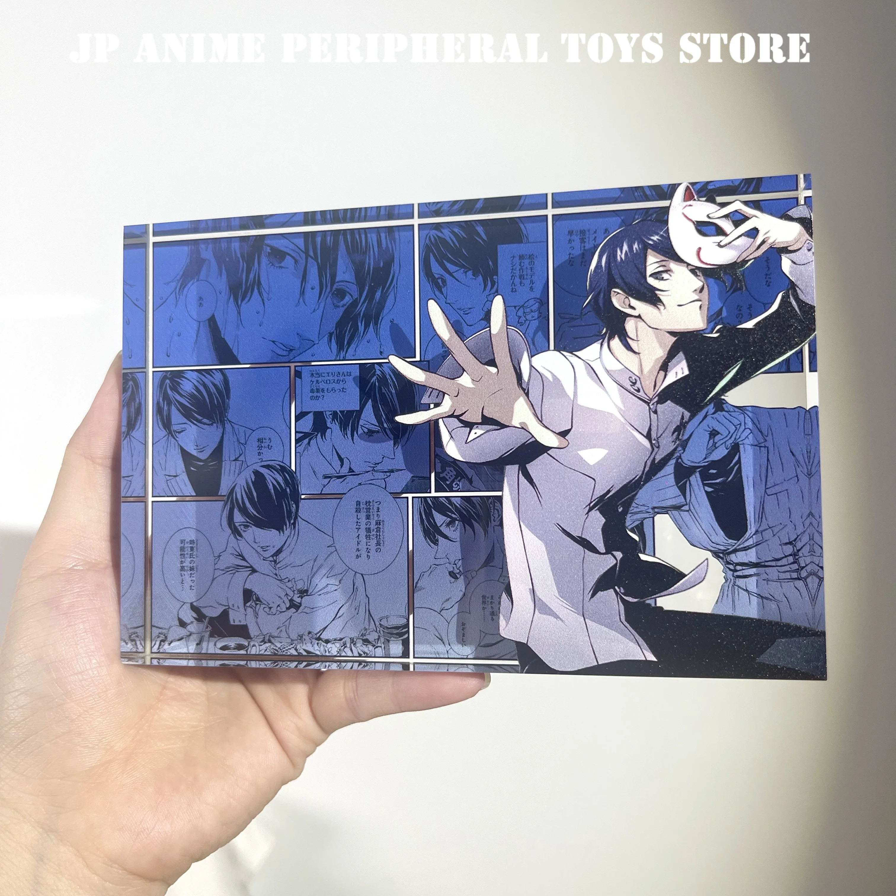 Новый аниме Persona 5 персонаж Akechi Goro игра акриловый кирпич декор для дисплея фигурка