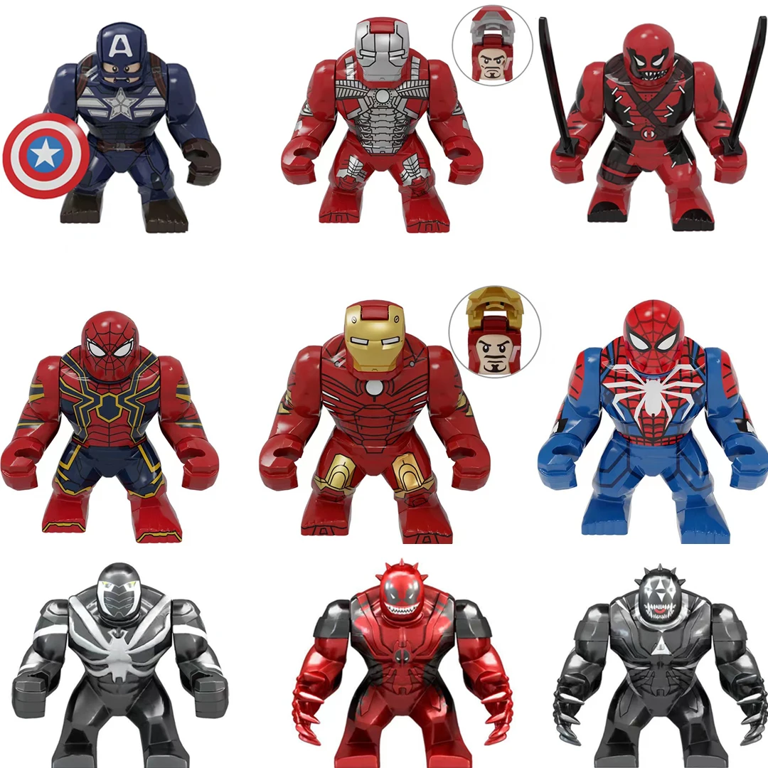 Takara Tomy Халк танос Аниме Фигурка паука Веном Росомаха Супергерои человека