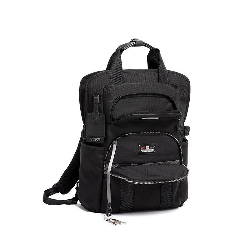 232652 ballistic nylon men's double shoulder Computer Bag Tote Backpack