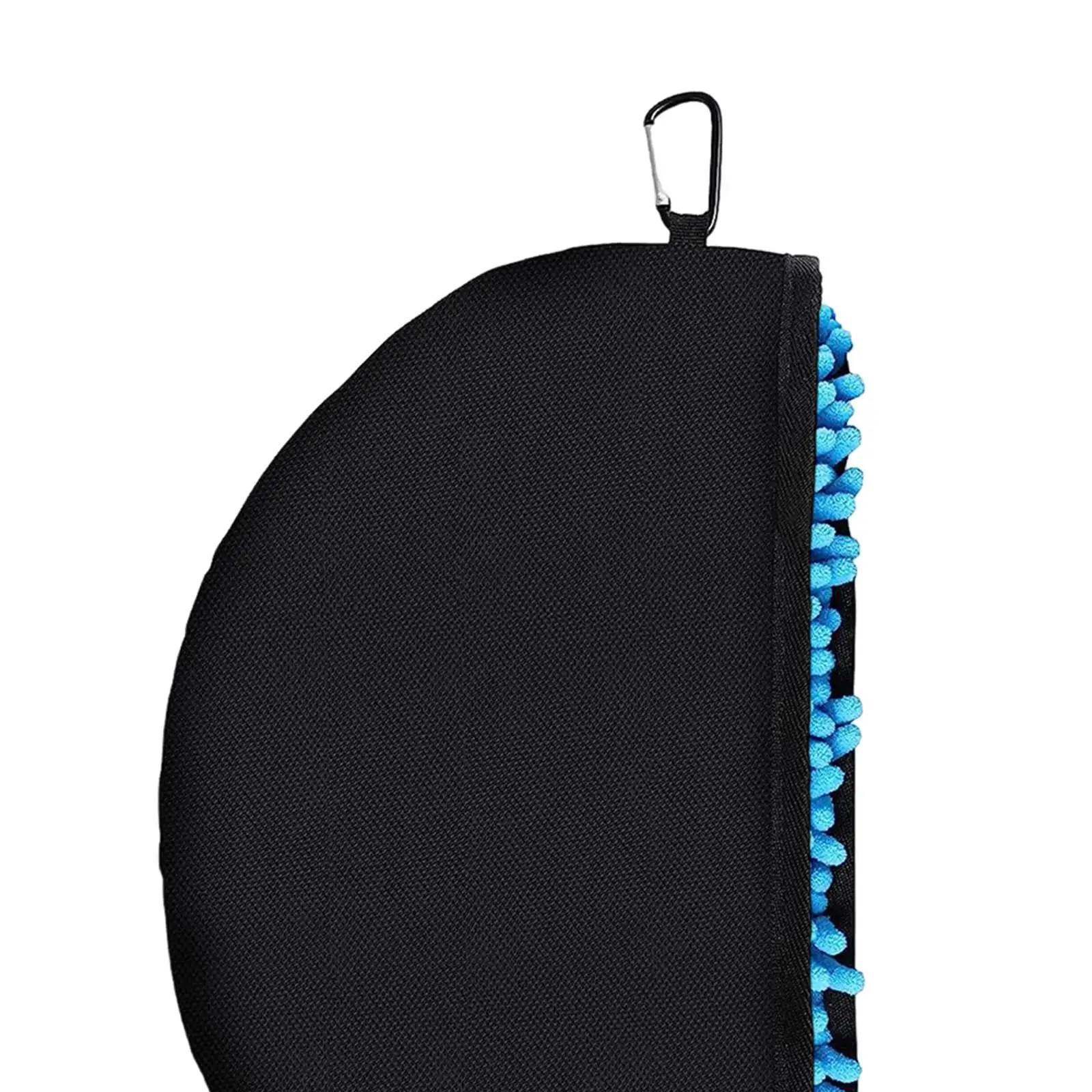 

Disc Golf Cleaning Tool Portable with Metal Clip Heavy Duty Cleaning Towel Cover