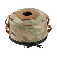 ultralight outdoor camouflage camping gas tank protect cover air bottle protective case tool camping equipment