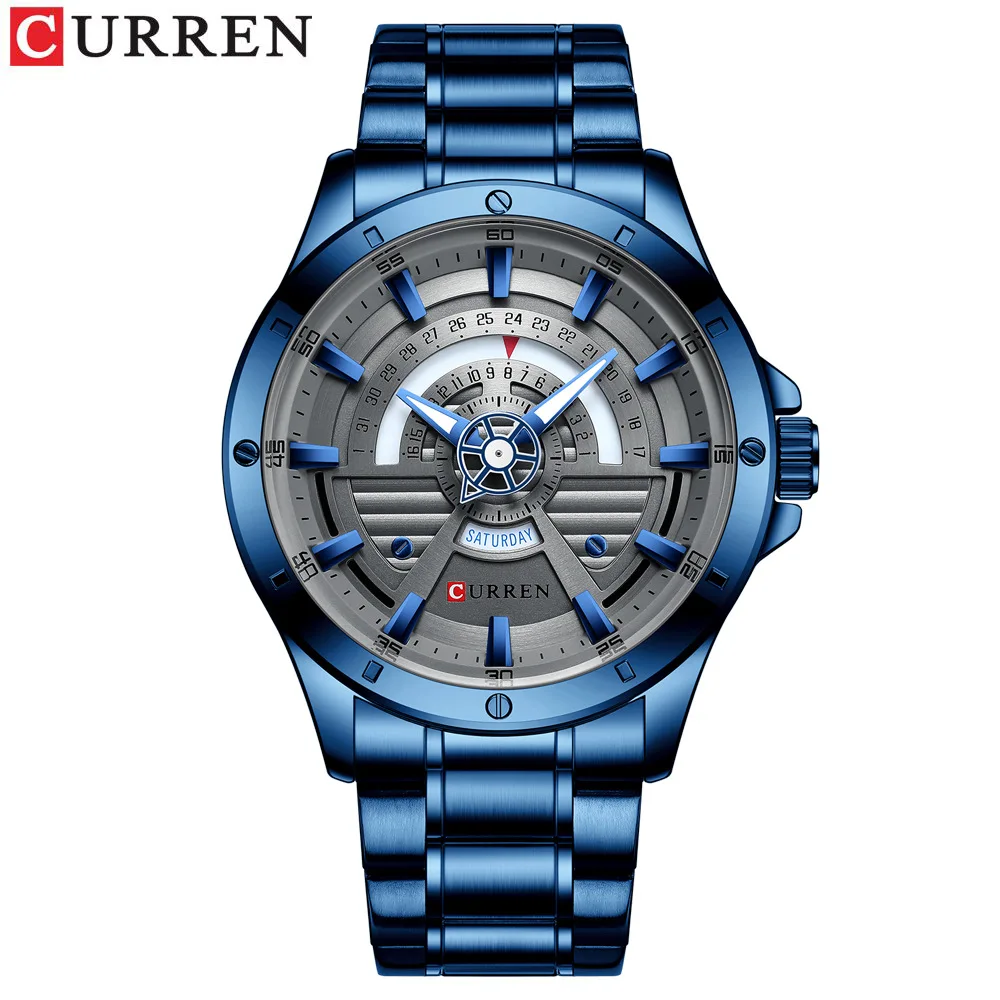 

Curren Watches Men Luxury Brand Army Military Men Watches Clock Male Quartz Watch Relogio Masculino Horloges Mannens Saat