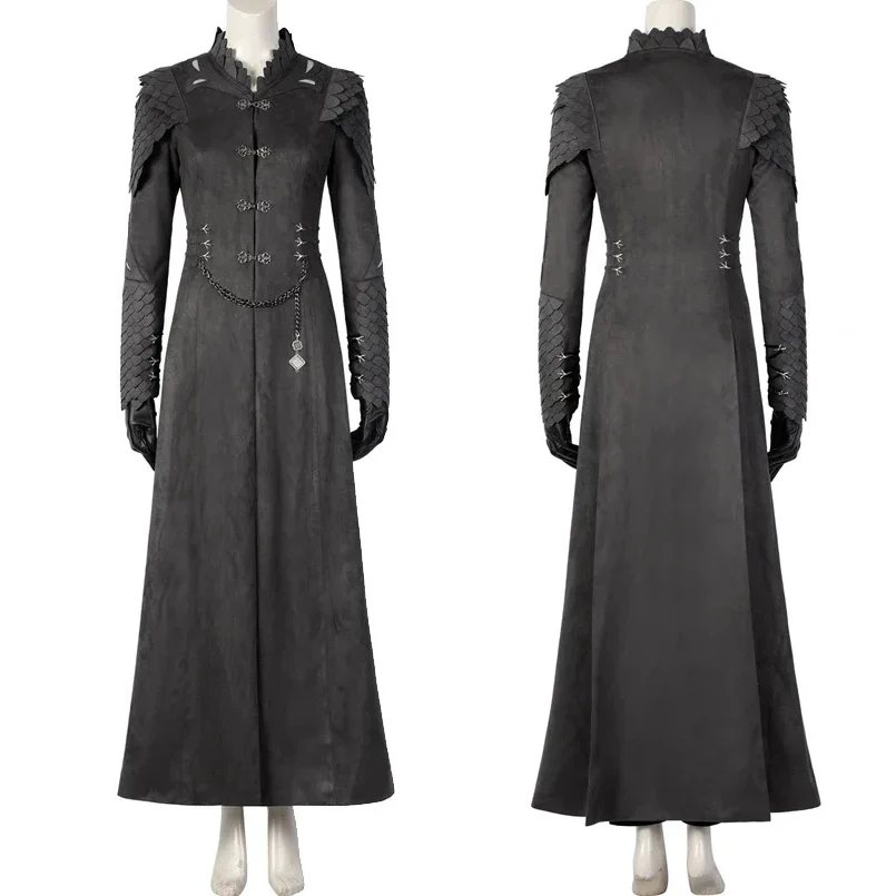 Костюм для косплея Rhaenyra из сериала черная униформа верховой езды костюм на