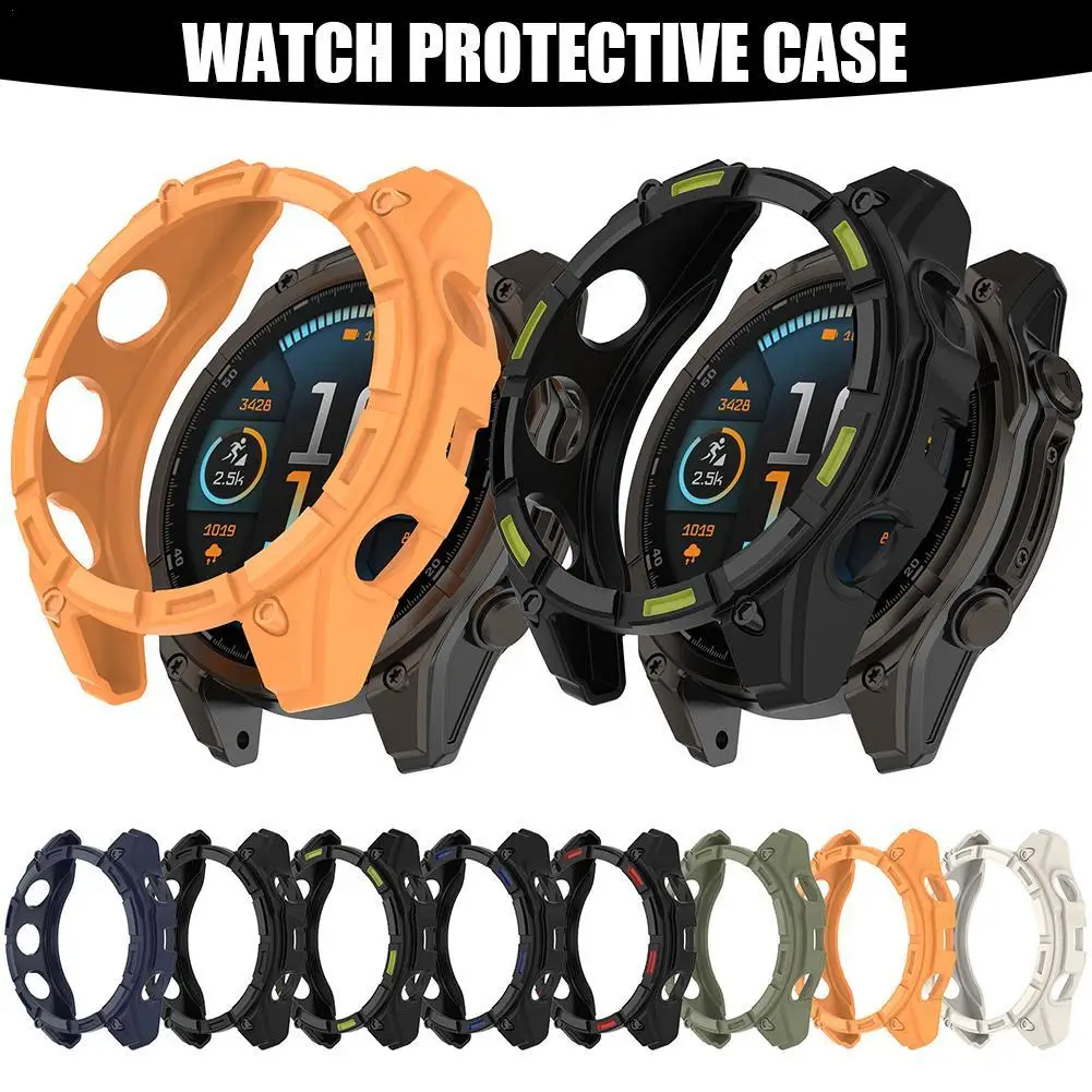 Чехол из ТПУ для Garmin Enduro 3 защитный ремешок часов Samrt чехол Enduro3 бампер силиконовая