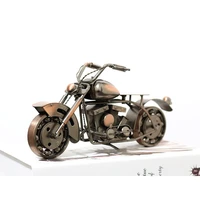 retro handmade iron motorcycle model creative home decoration new chinese living room decoration gift
