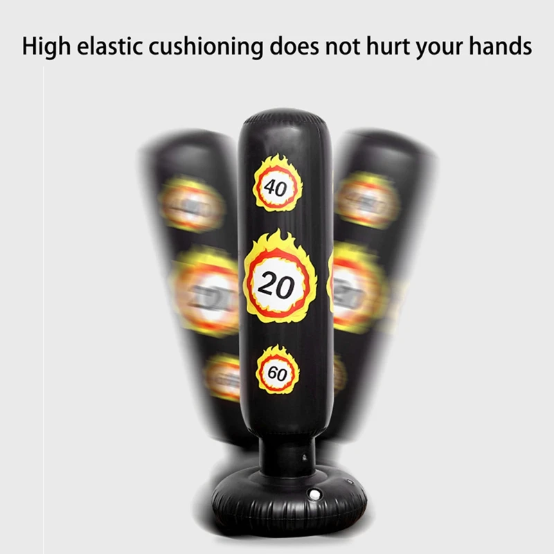 Надувной боксерский мешок для детей надувной практики карате тхэквондо MMA