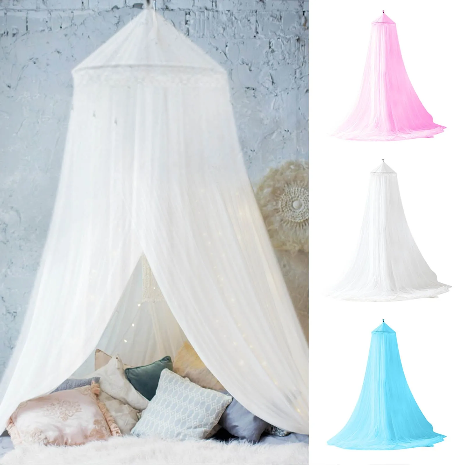 Сетчатый Навес Для Кровати Xxl Одинарный Двойной Дома Спальни Занавеска Душа 72x96